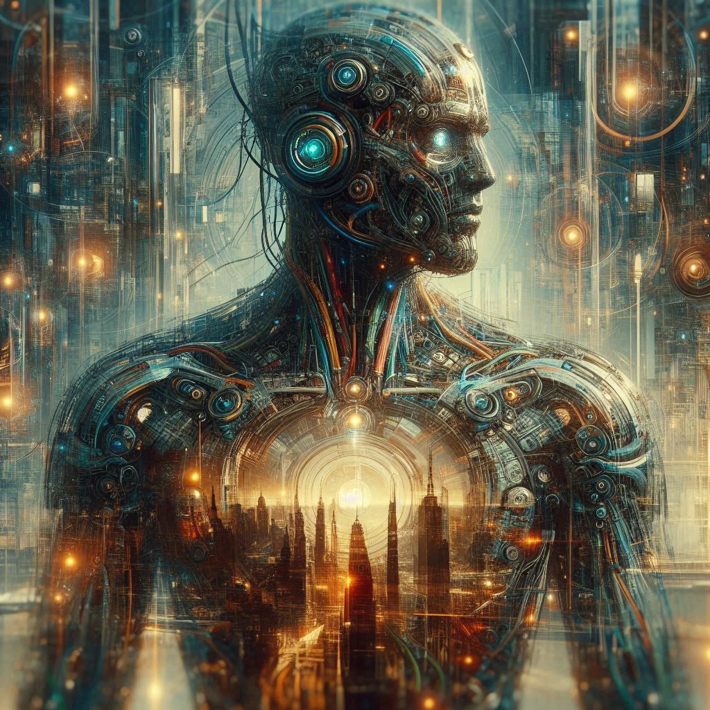 double exposure beautiful fantasy portrait landscape..