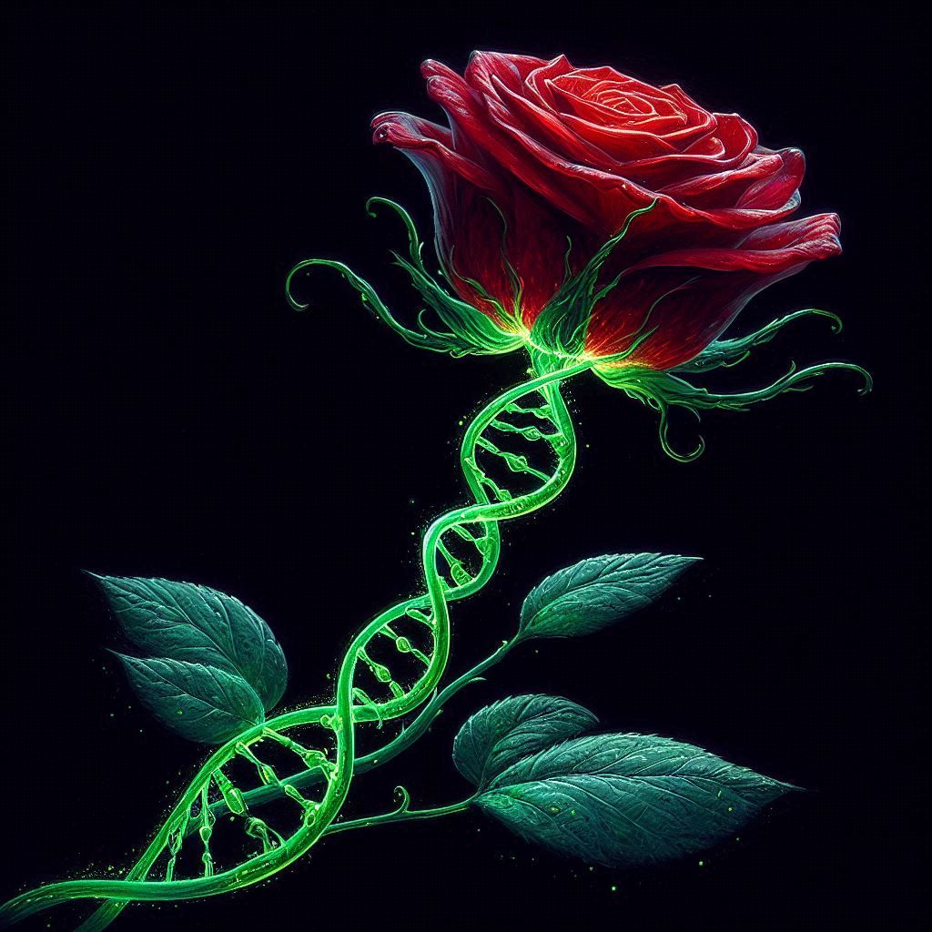 Helix Bloom: The DNA of Beauty
