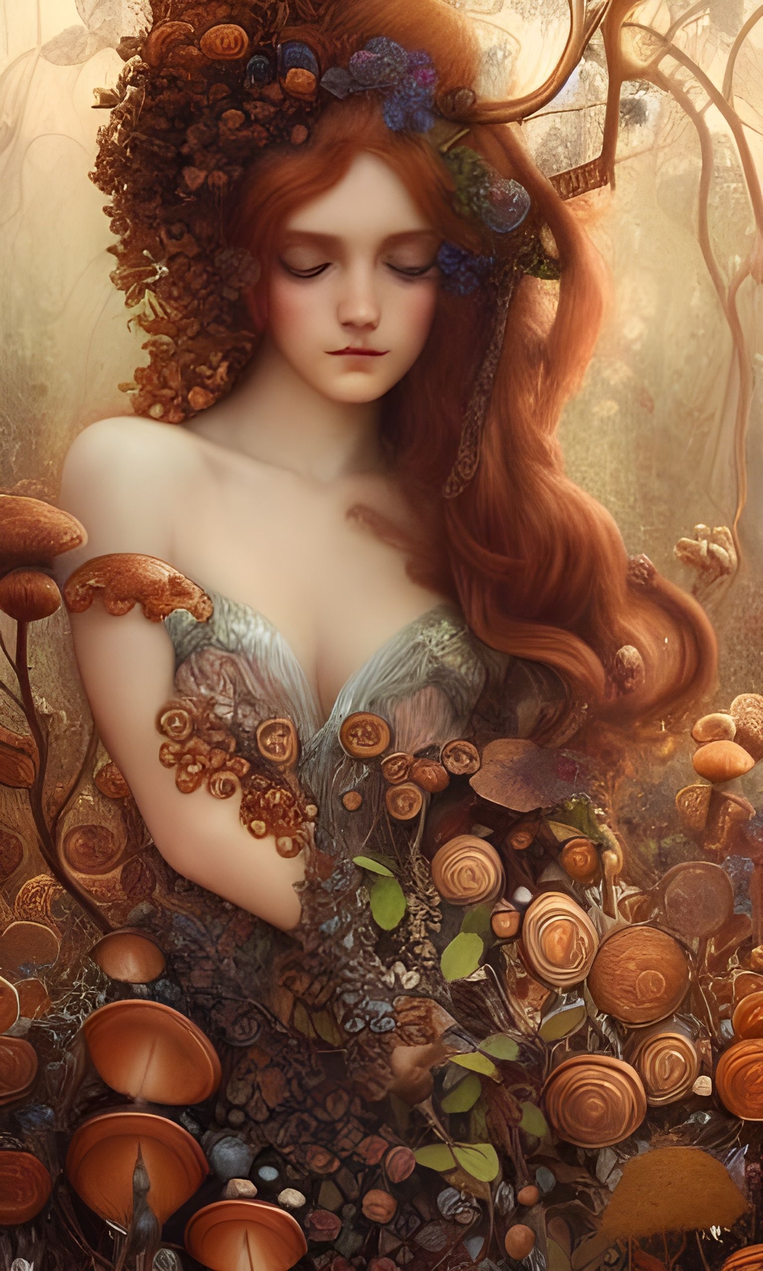 Becoming… mushroom dryad… undefined