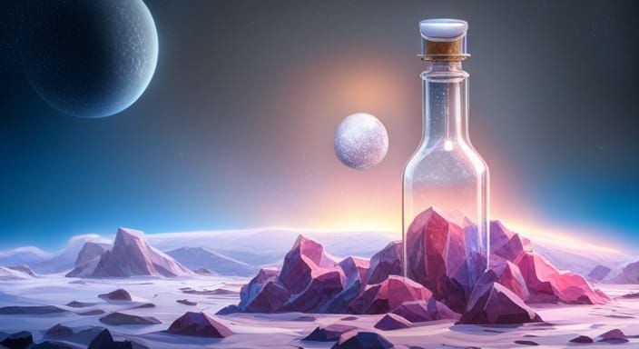 A Bottle - AI Generated Artwork - NightCafe Creator