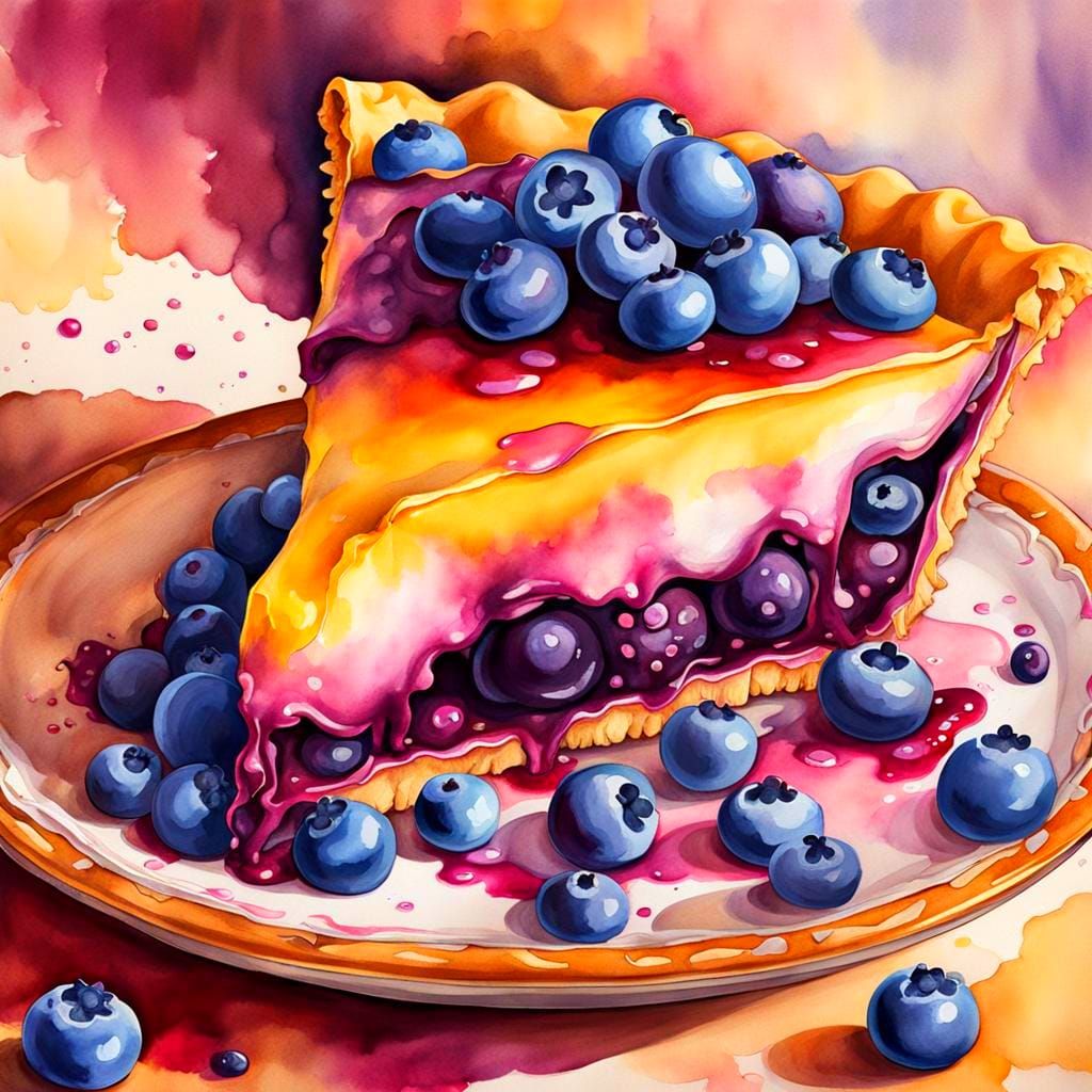 Blueberry Farmhouse Pie