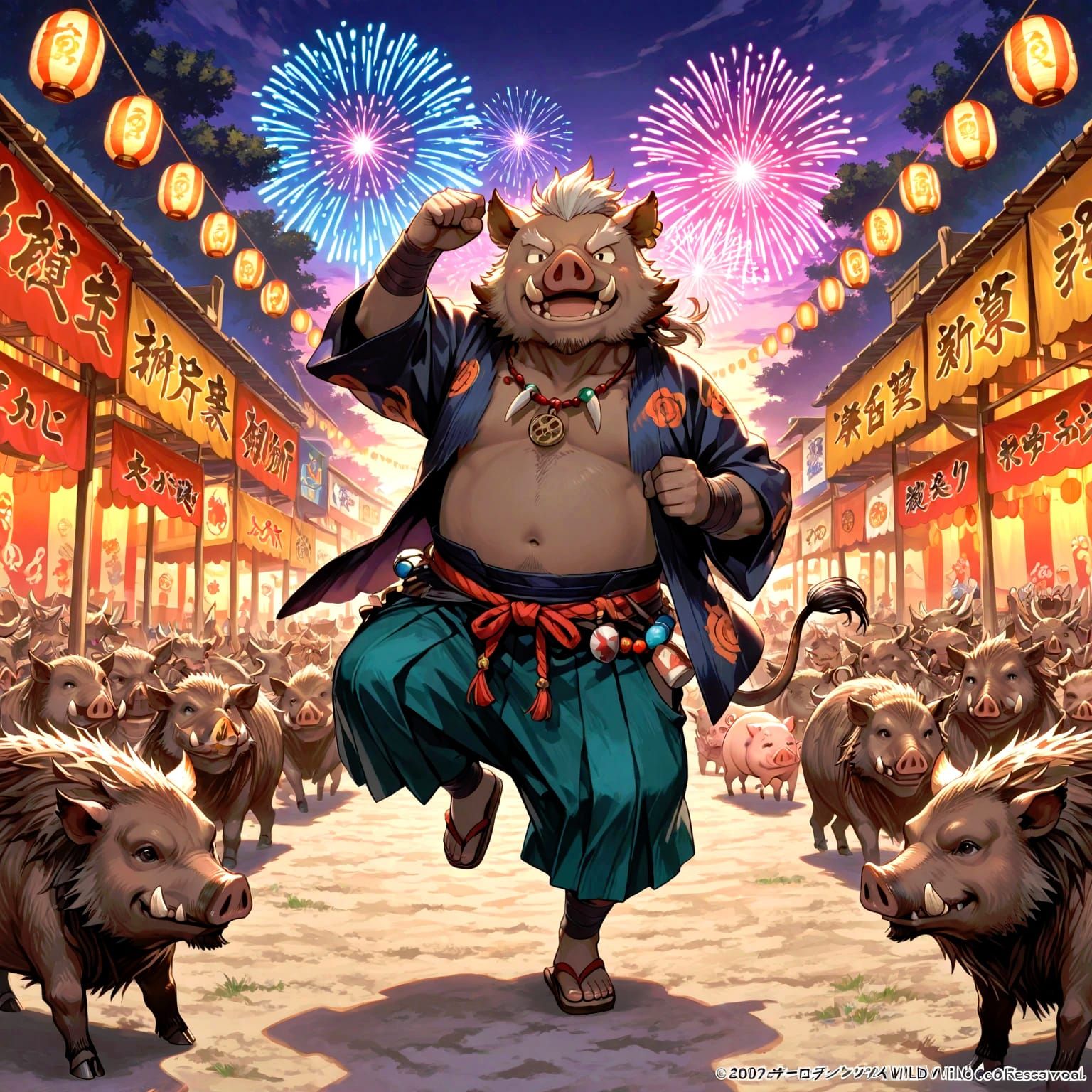 Pig Yokai Summer Festival