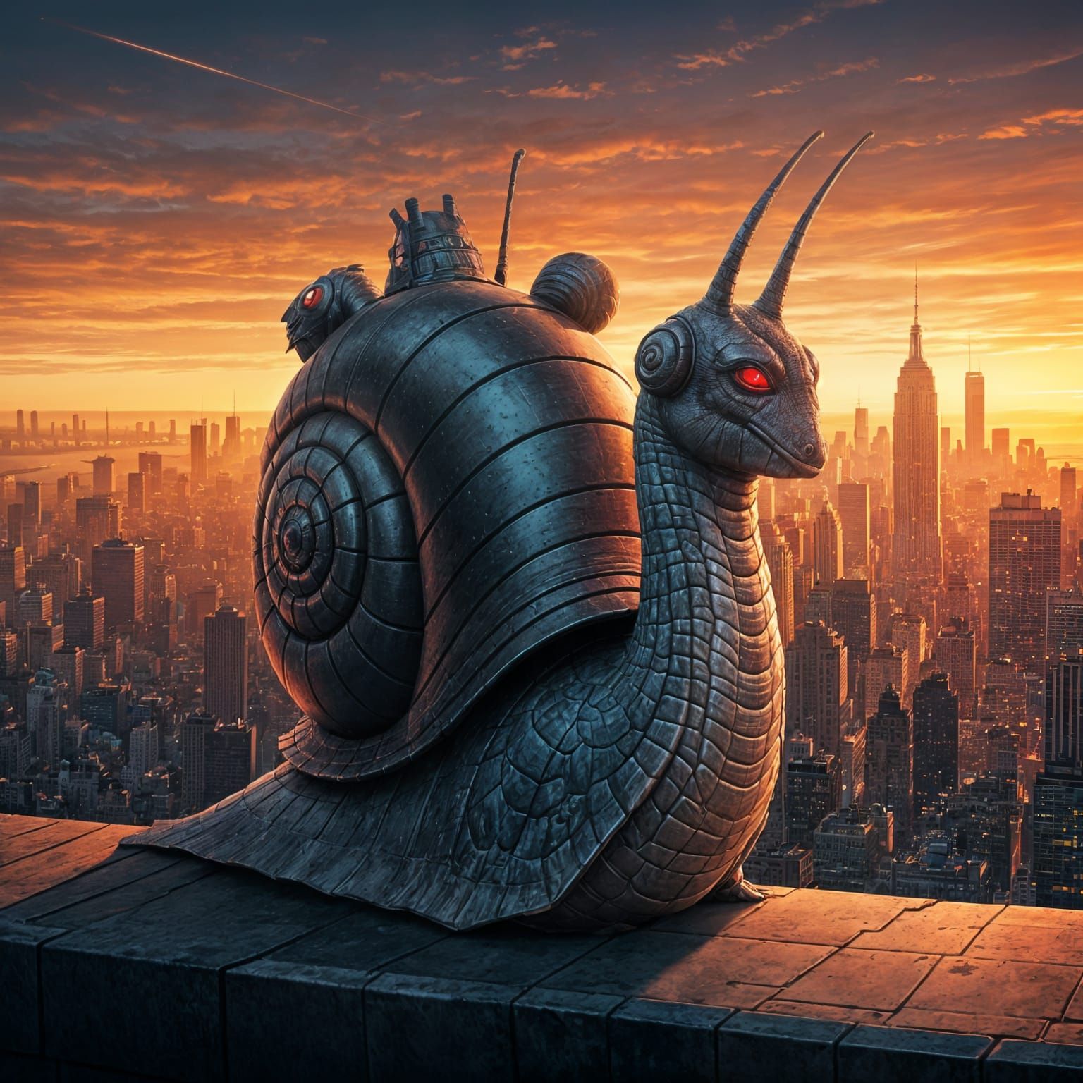 Project S.N.A.I.L. (Strategic Nemesis and Infiltration Lifeform)  by @NoFear