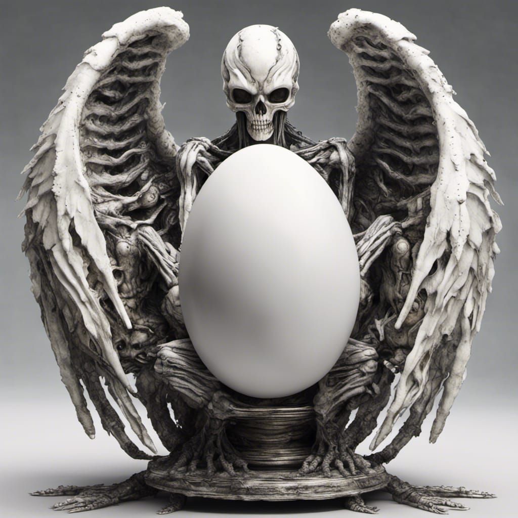 Chicken or the egg dilemma  by @MySeeMy