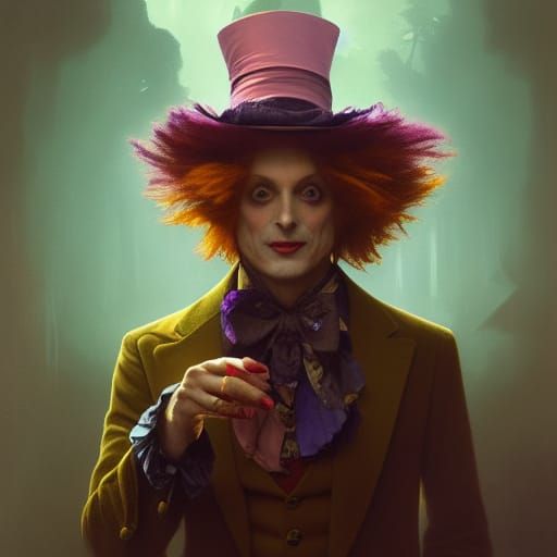 Mad hatter - AI Generated Artwork - NightCafe Creator