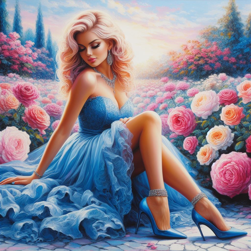 Evening in the garden