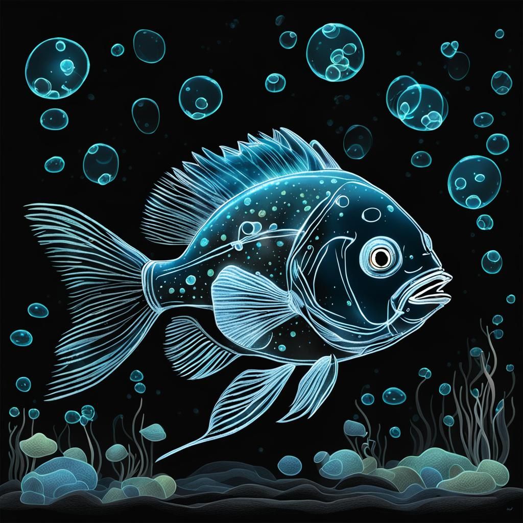 CLEAR FISH - AI Generated Artwork - NightCafe Creator