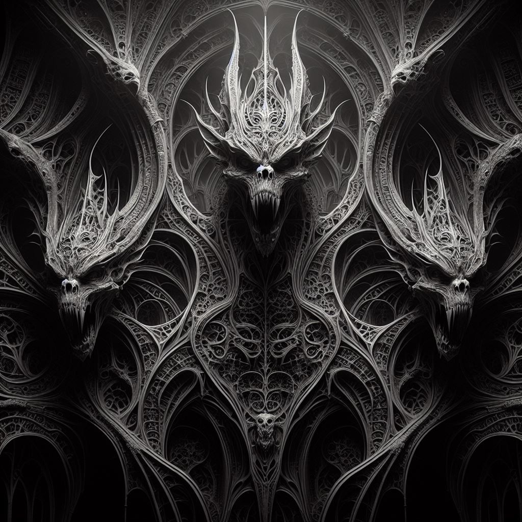 Gargoyles Giger'd