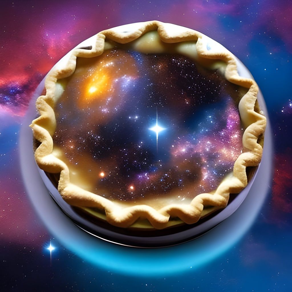Galaxy Pie  by @gullyDJ