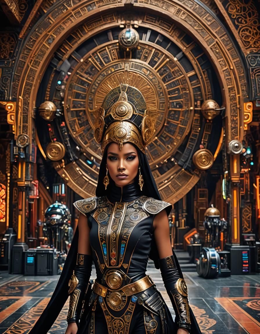 Masterpiece Monday A tan skin Moroccan "Star Wars" female al...