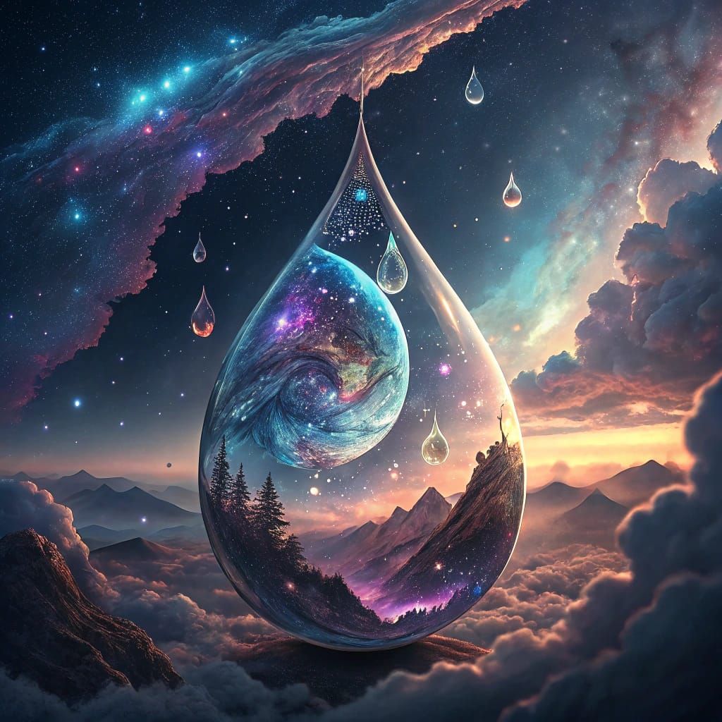 Drops of unreality  by @Arisiin