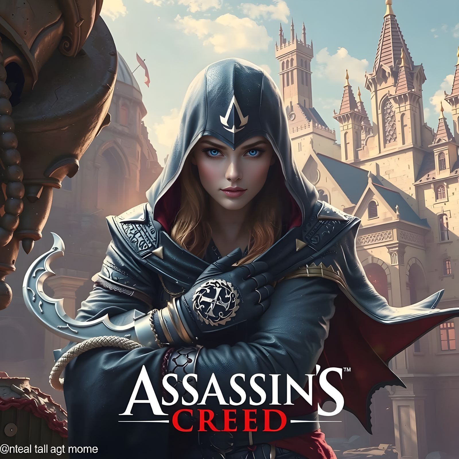 Assassin's Creed Video Game Cover  by @Jane77755