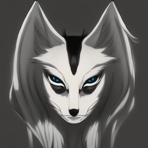 kitsune mask AI Generated Artwork NightCafe Creator