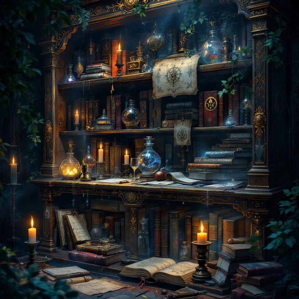 The Mage's Miscellany  by @minus1digit