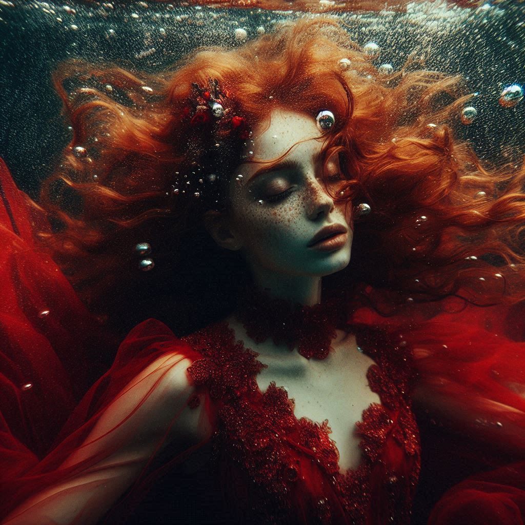 Sometimes, the calm waters hide the storm within me."