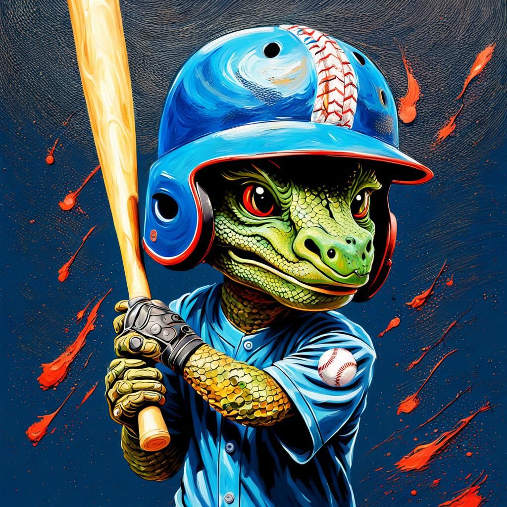Baby dragon baseball league