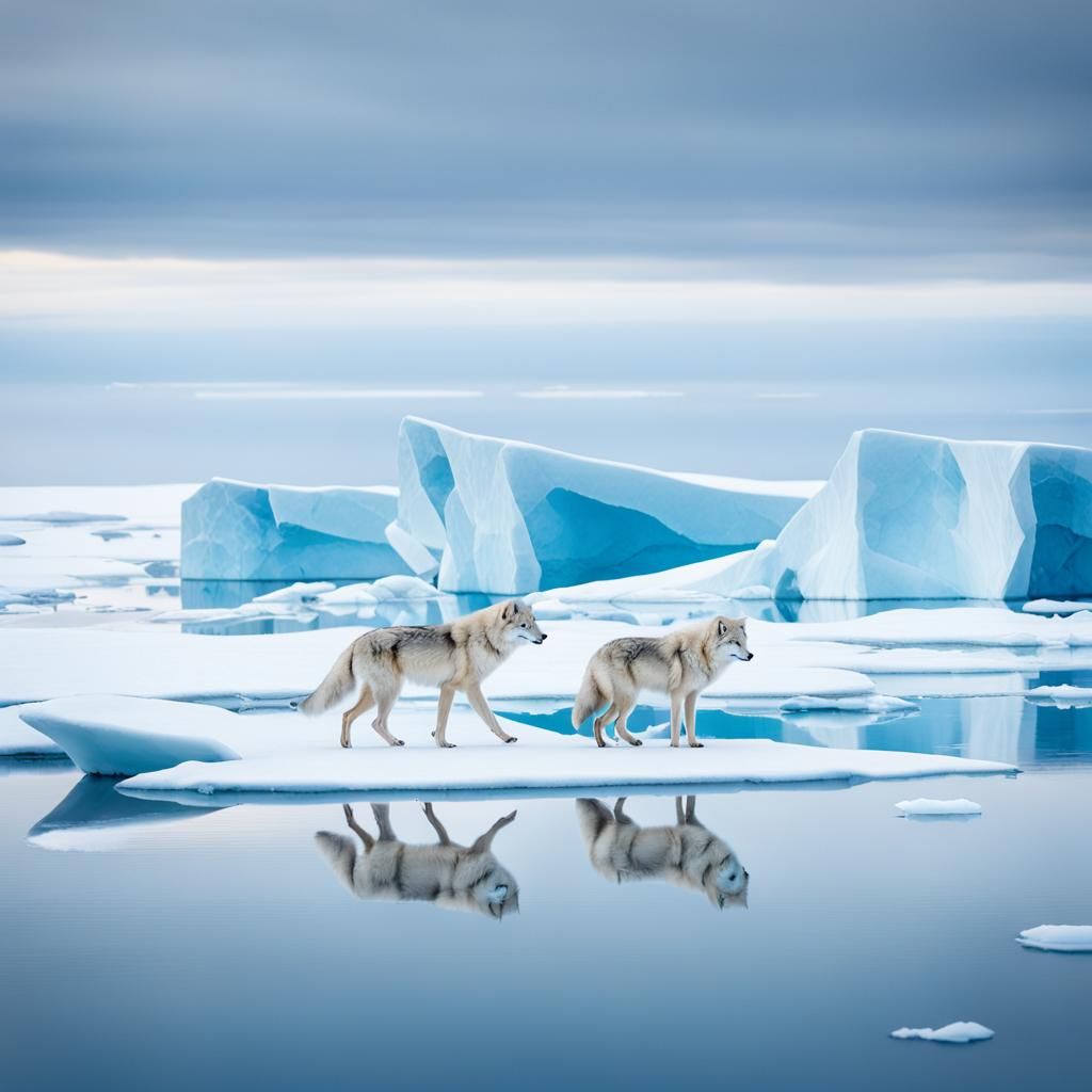 Arctic AI Generated Artwork NightCafe Creator