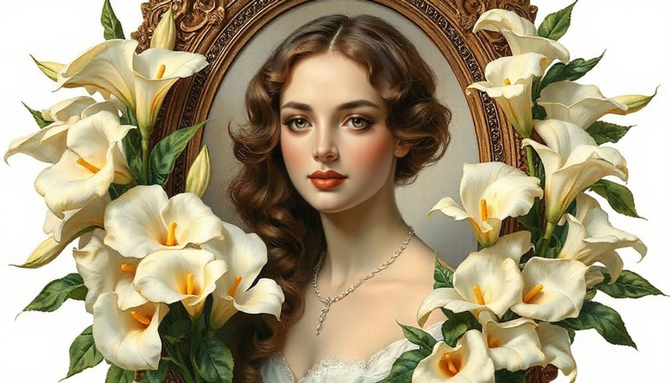 Calla Lilies in Oil Painting