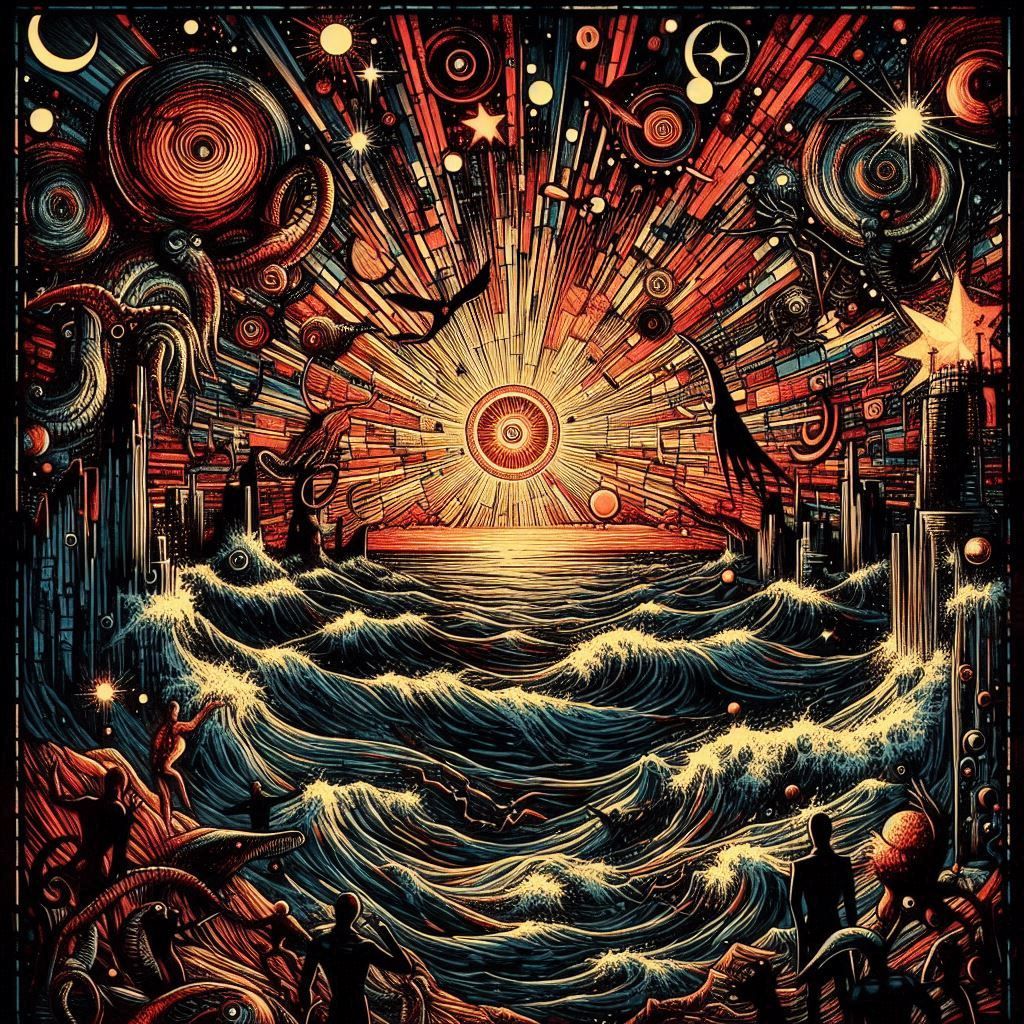 The screen, a vast, unyielding sea,
Where every image beckons free,
Yet all we grasp is far away,
A star we chase but ca...