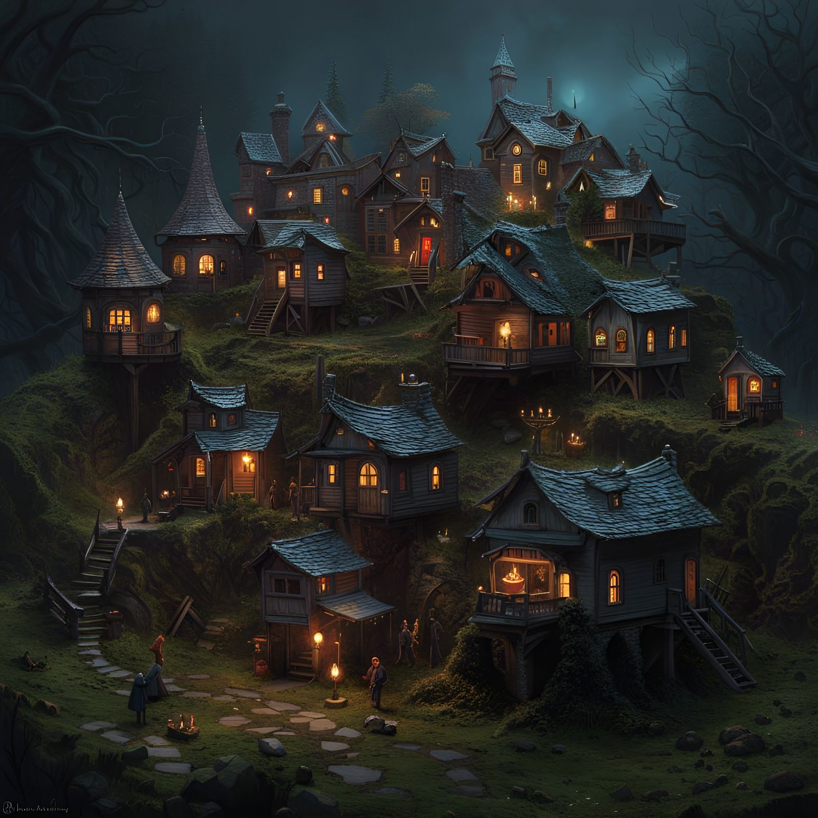 They're Not Always Quaint  by @yikbug