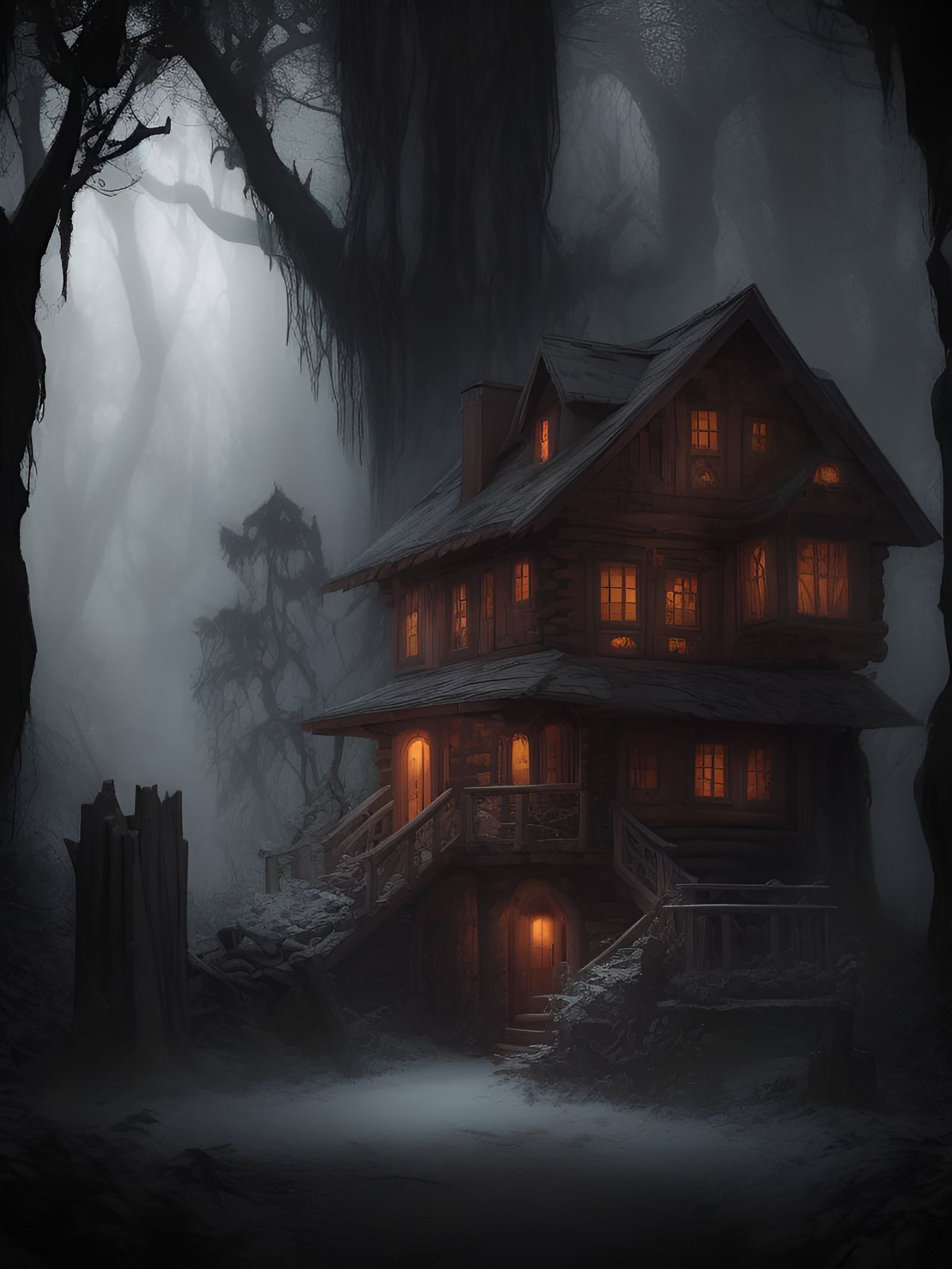 Cottage in The Woods (#1)  by @Prophet 
