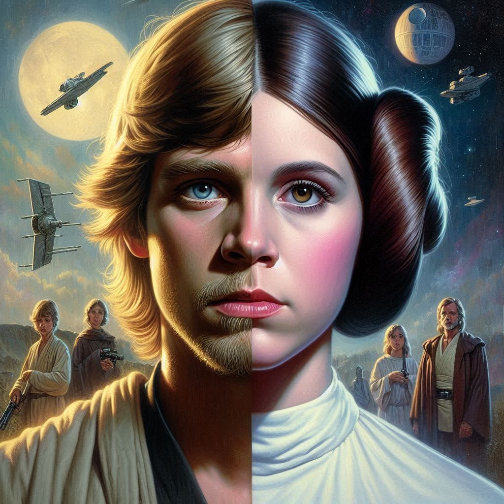 Luke And Leia, Skywalker Twins β¨π¬πͺ
