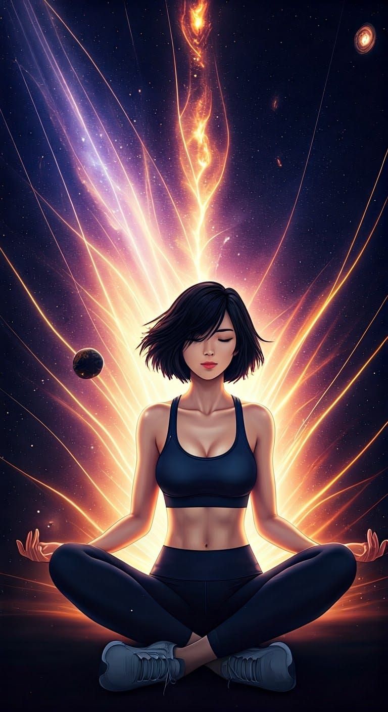 A Cosmic Goddess in Harmony with the Universe