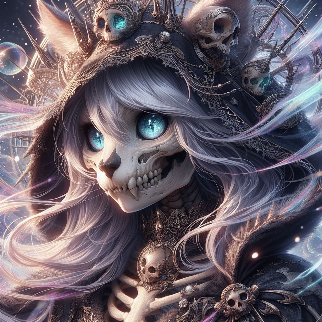 Catgirl Necromancer