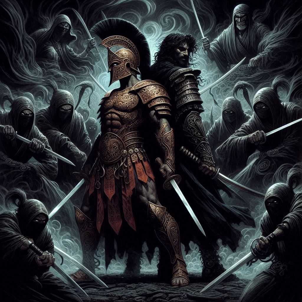 Leonidas and Miyamoto Musashi joins the quest