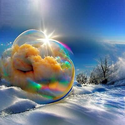 Frozen bubble