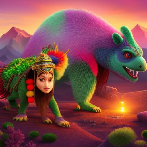 Ty Beanies and Muppets: Detailed 3D Digital Art