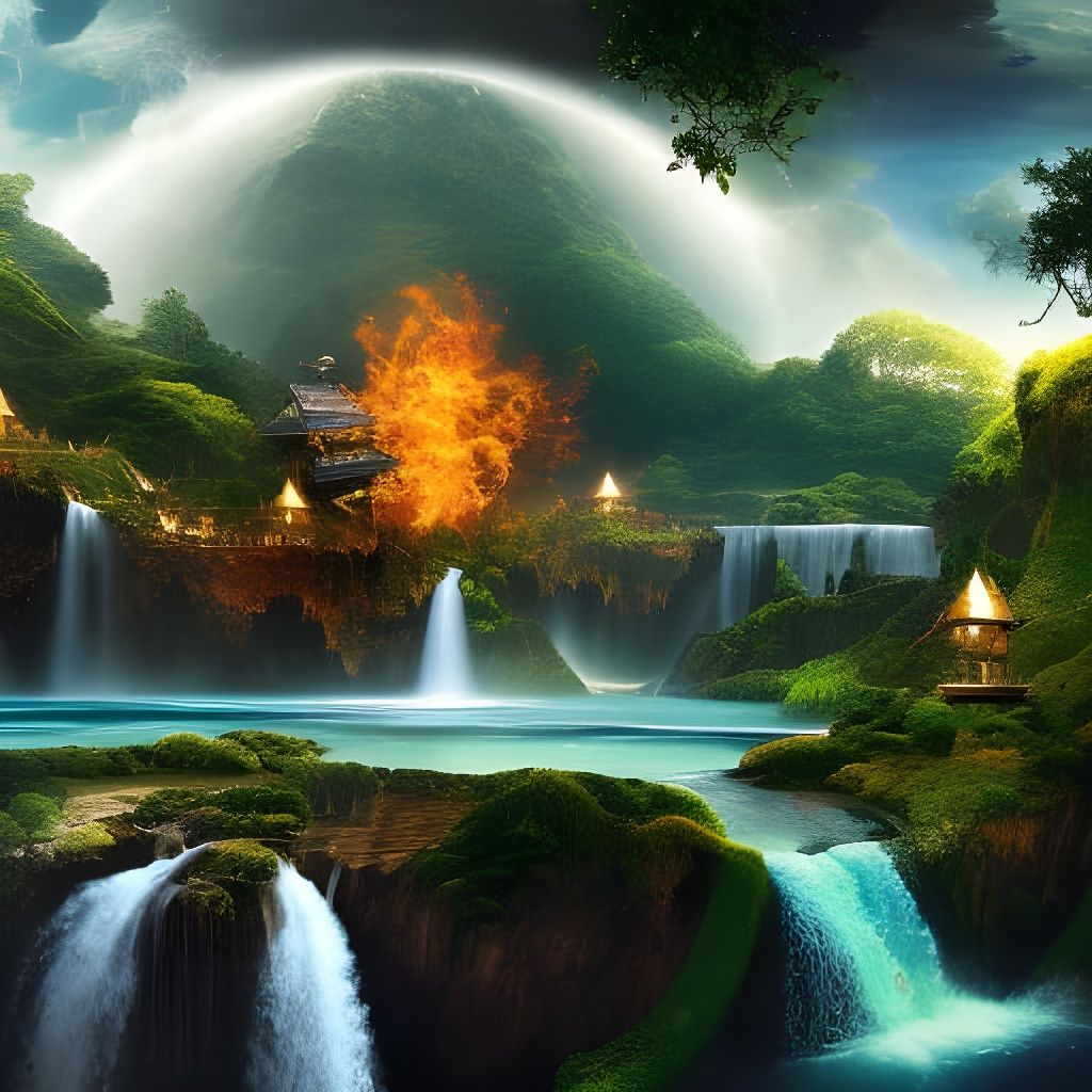 Earth fire water air the four elements