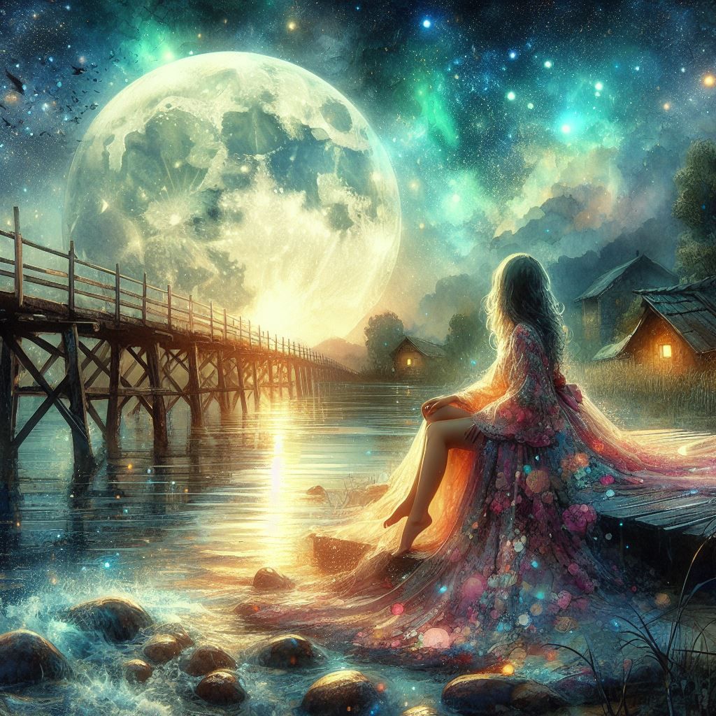 Summer Full Moon Night (2)