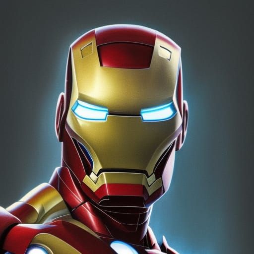 Iron man - AI Generated Artwork - NightCafe Creator