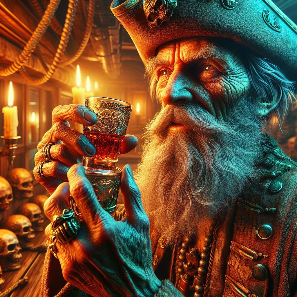 Pirates Drinking Rum II