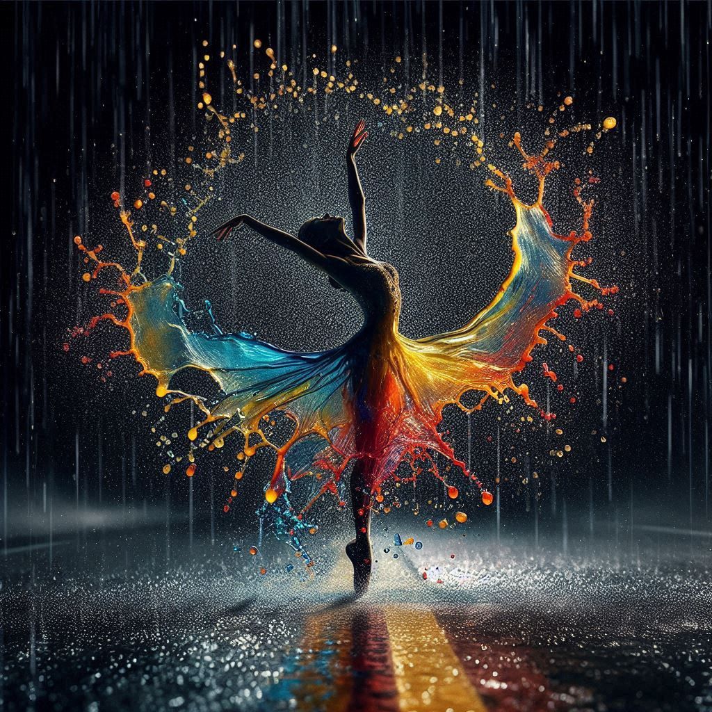 Dancing in the rain