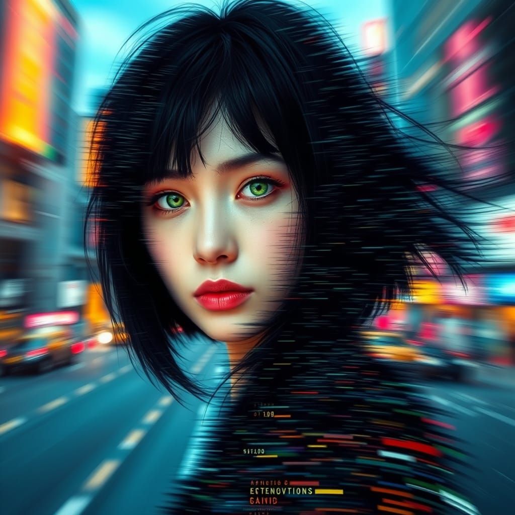 Glitch Portrait  by @gladiator