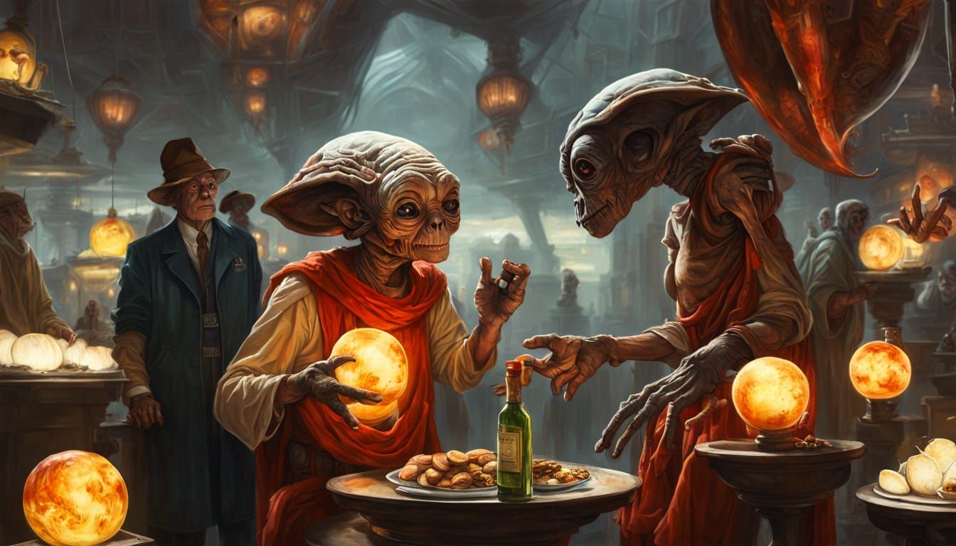 Haggling.  by @proofman