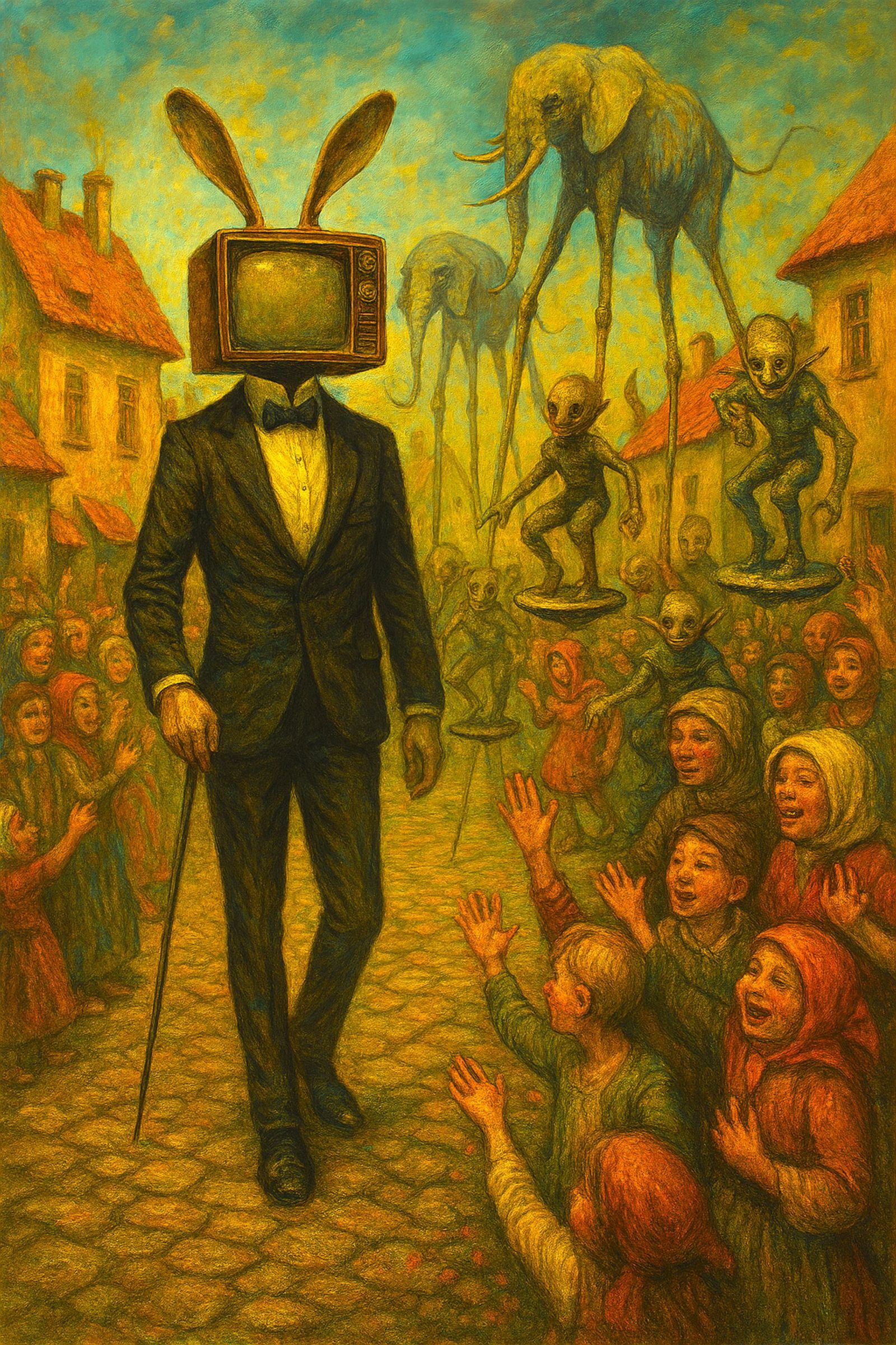 MISTER BLACK THE TV PERSONALITY LEADS THE PARADE 7