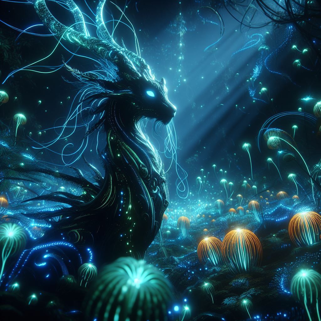 Secret place in outer space