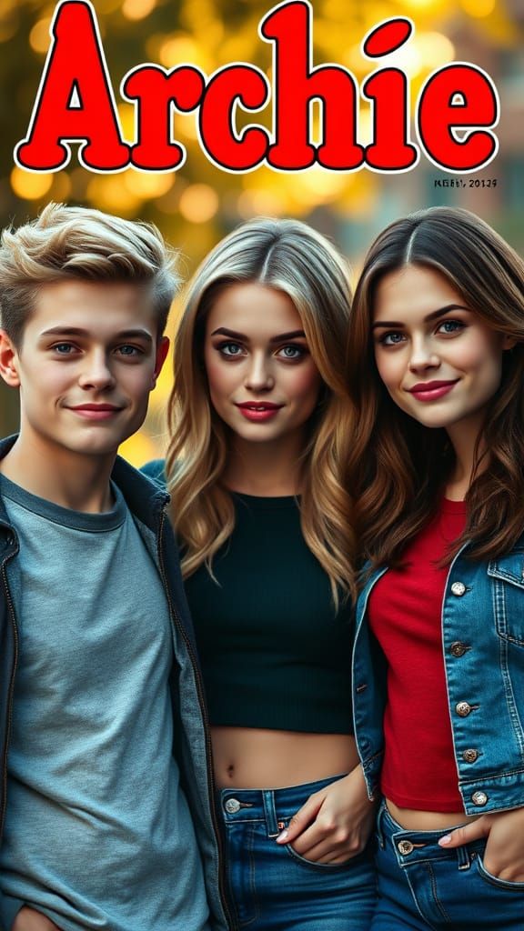 Archie Andrews, Veronica Page, and Betty Cooper - Fashion Models  by @iAmDaddyRandy