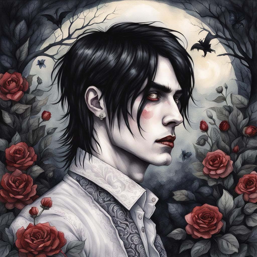 Should I write it in blood? AI Generated Artwork NightCafe Creator