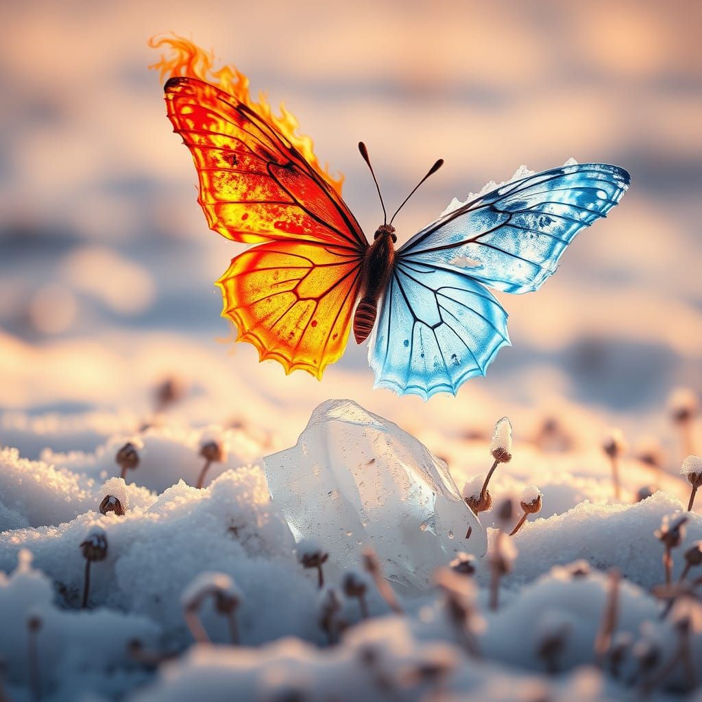 Fire and Ice  by @Coostal