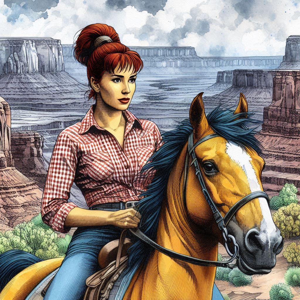 Fire Hair and Buck take on a murderous cult in "The Zion Manifesto"