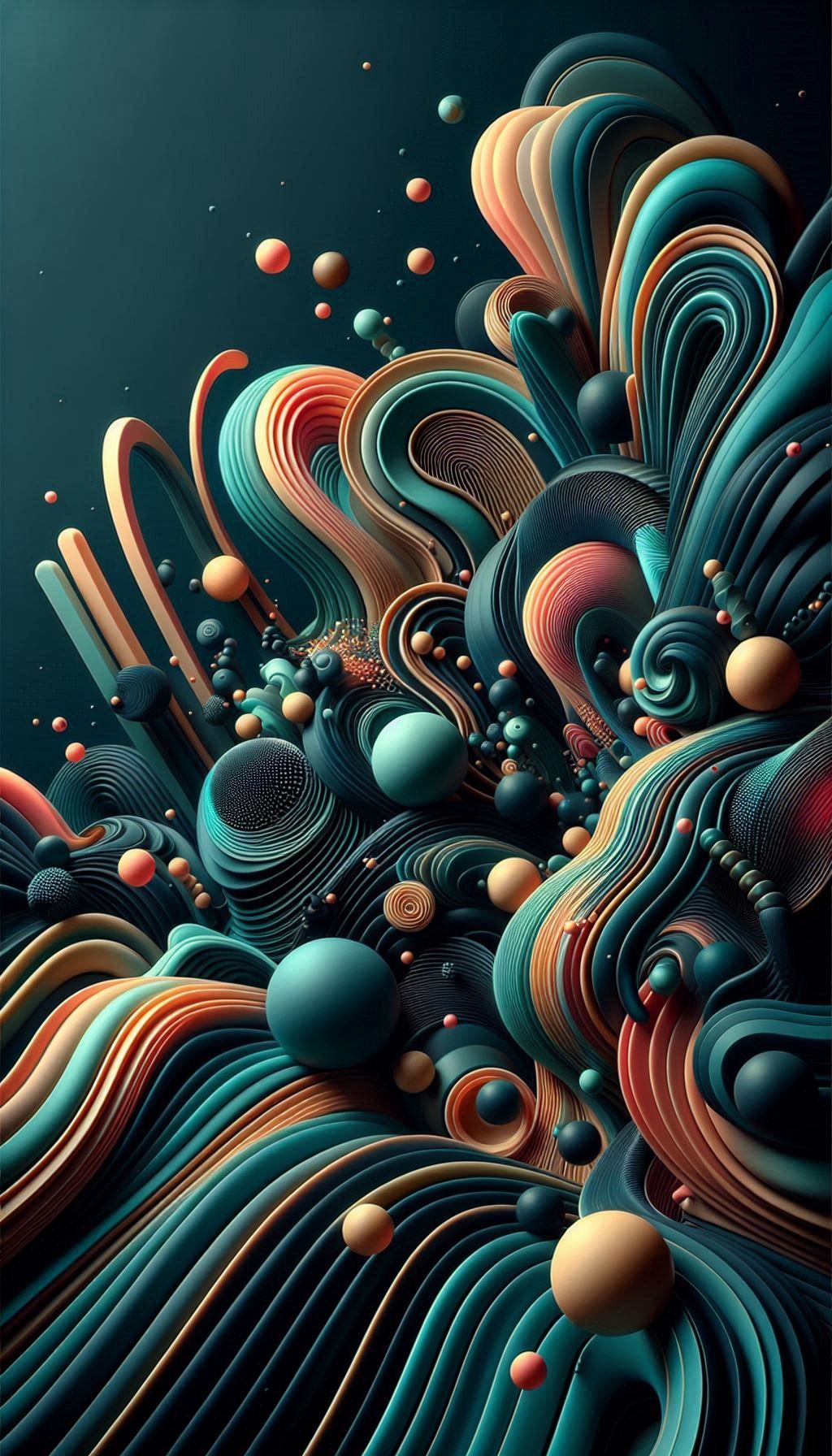 'COLOURFUL' (phone wallpaper art)