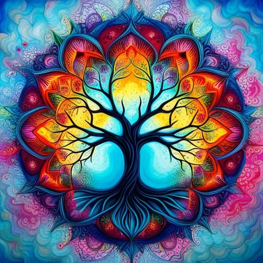 Tree of Life - AI Generated Artwork - NightCafe Creator