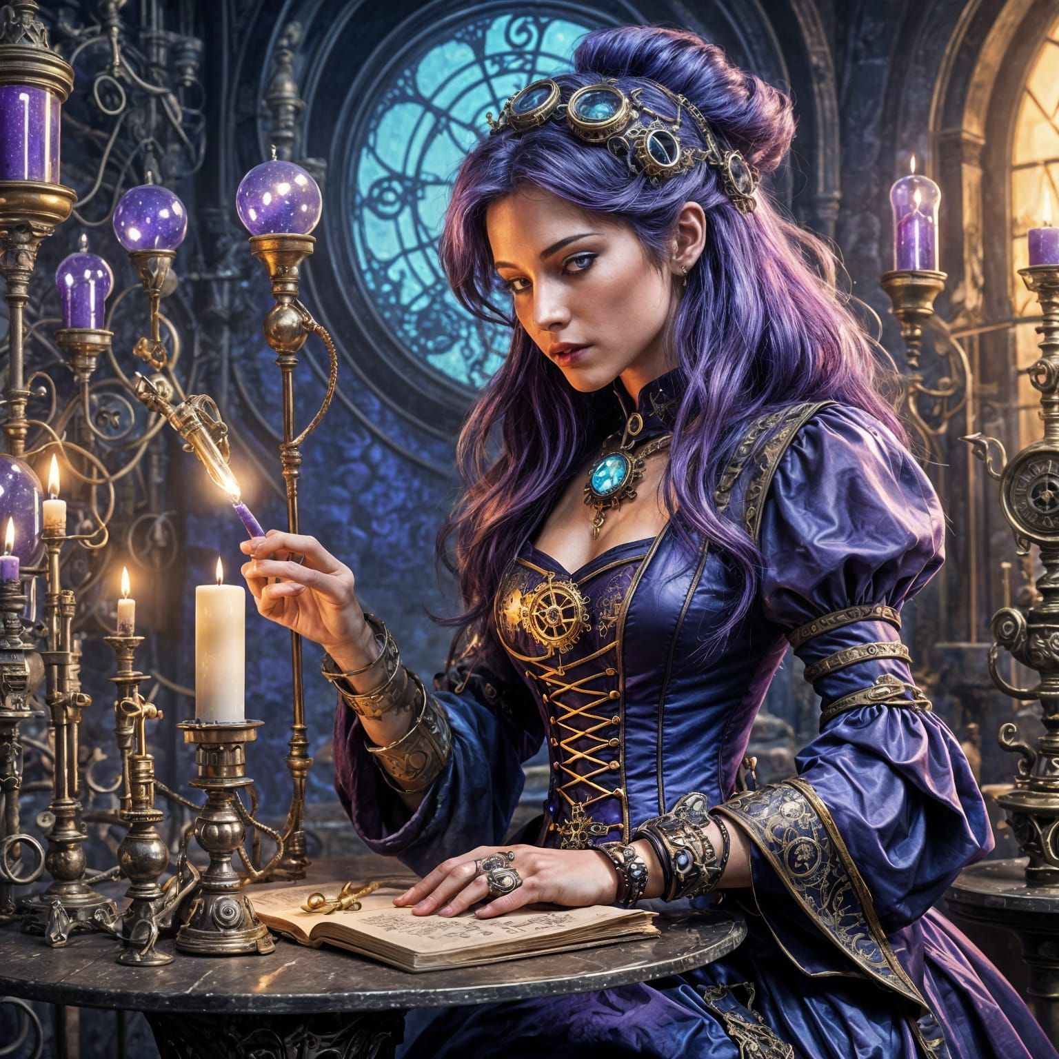 Steampunk Sorcerers, Alchemist