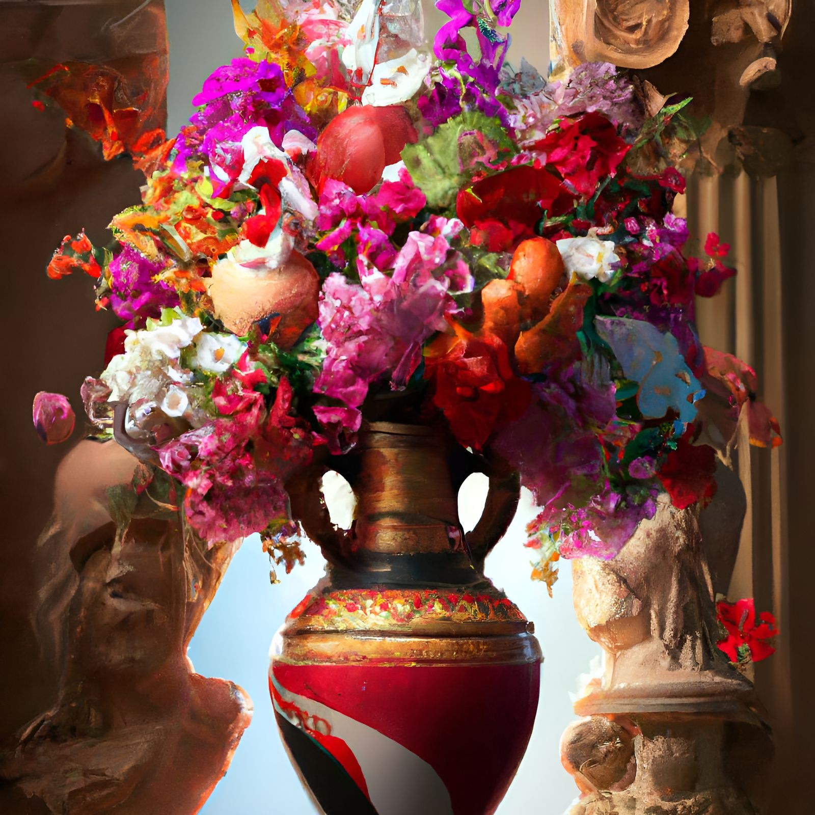 Roman Bouquet   by @Thombmx