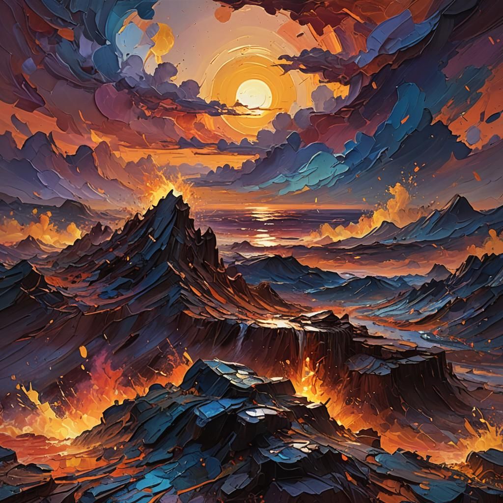 Ocean Sunset  by @Litnut17