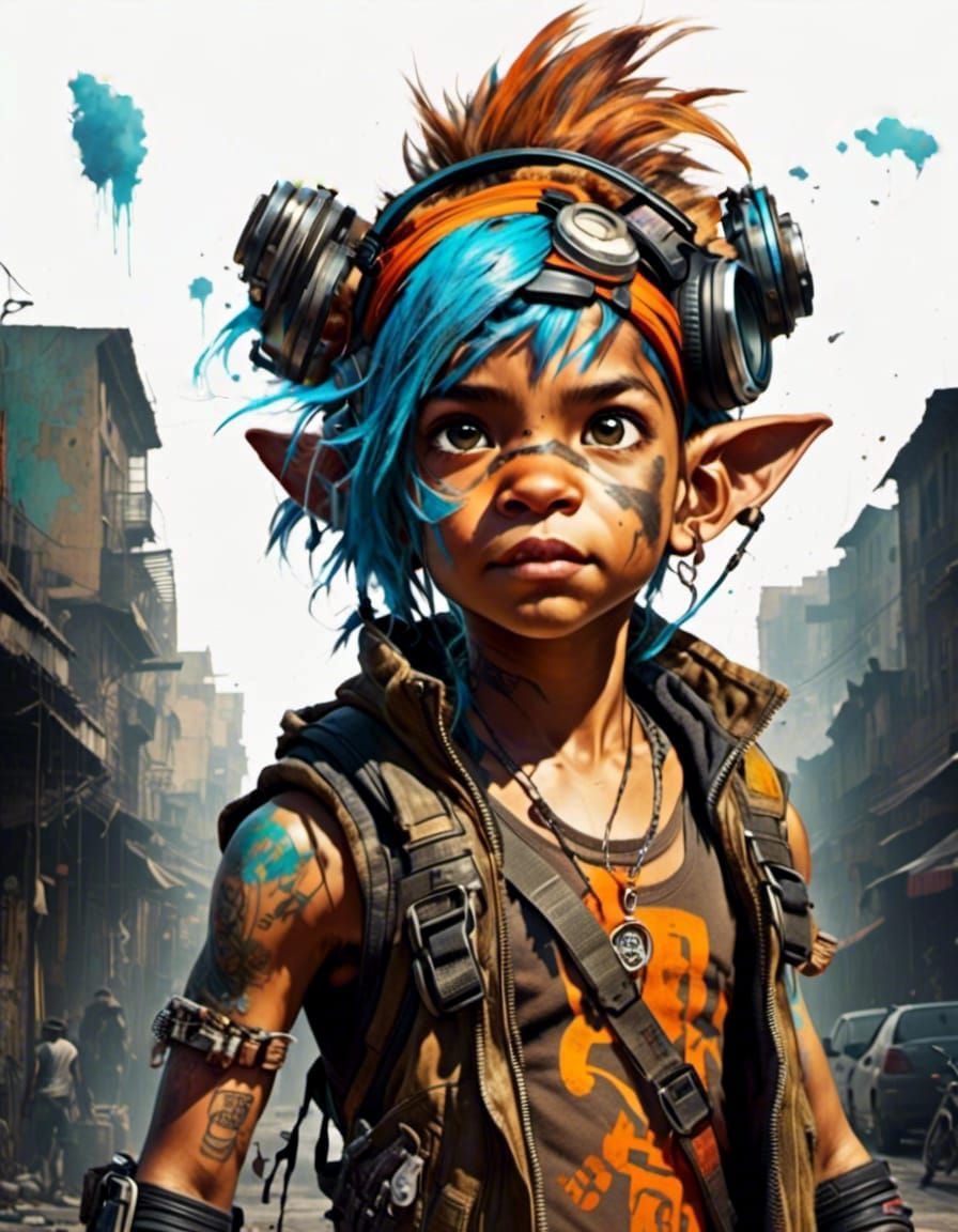 Trashpunk Elf
